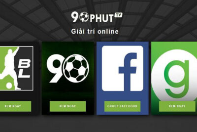 90phut trực tiếp bóng đá – Link vào 90p mới nhất