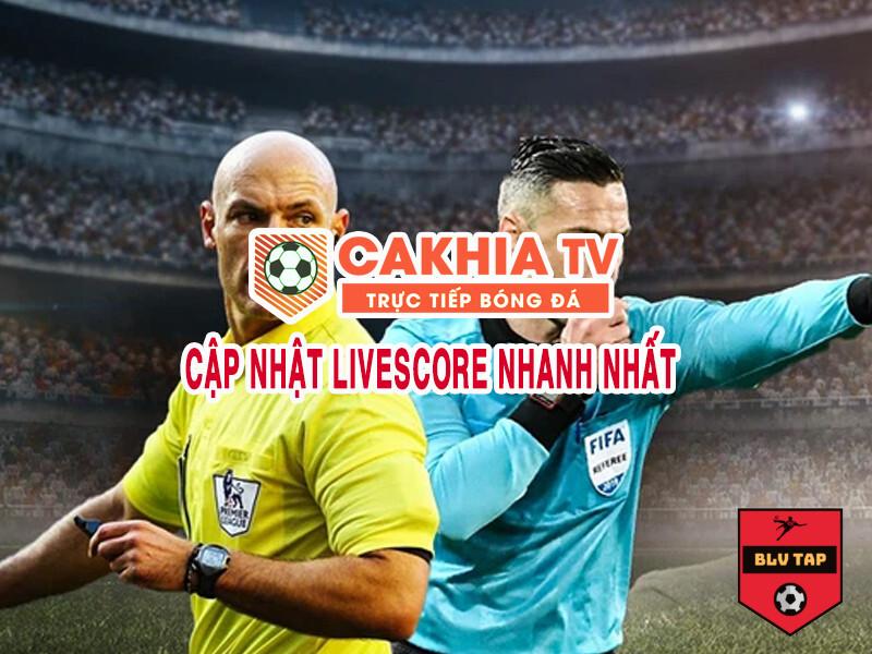 Xem bóng đá online miễn phí, chất lượng cao tại Cakhia TV