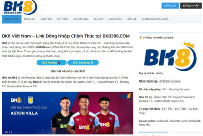 BK8386.COM | Link đăng nhập BK8 chính thức tại Việt Nam